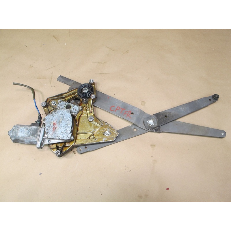 77-82 Porsche 924 Right Door Window Regulator w Motor OEM