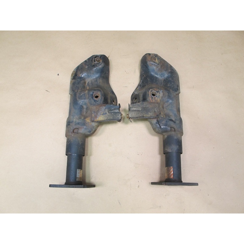 84-86 Nissan Z31 300ZX 2+0 Front Bumper Impact Reinforcement Shock Set OEM