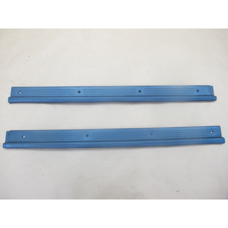 84-86 Nissan Z31 300ZX 2+0 Set of 2 Door Scuff Sill Plate Trim Panel OEM