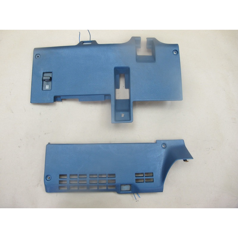 84-86 Nissan Z31 300ZX Set of 2 Under Dash Knee Trim Cover Panel OEM