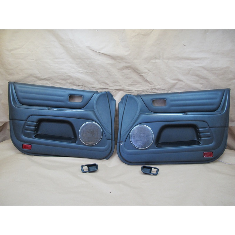 04-05 Lexus JCE10 IS300 Set of 2 Front Left & Right Door Panel Trim Cover OEM