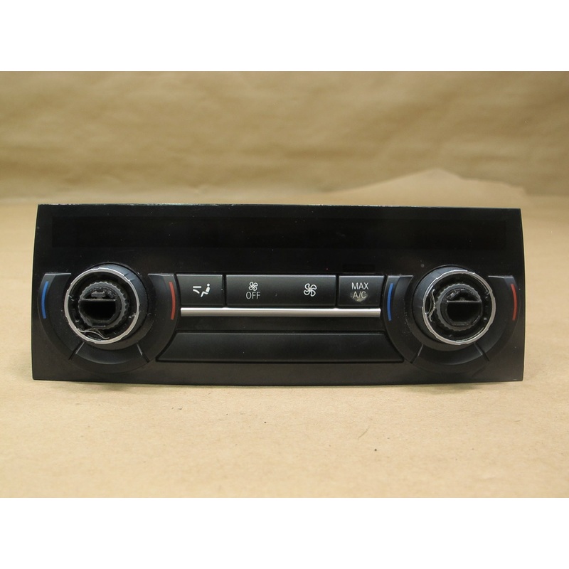 16-18 BMW F15 F16 X5 X6 Rear AC Heater Climate Control Panel 9396075 OEM