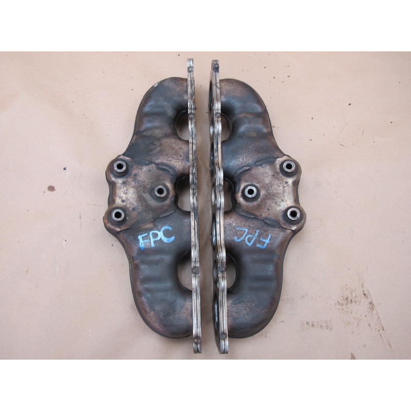 2003-2006 Porsche Cayenne 955 Turbo Left & Right Exhaust Manifold Set of 2