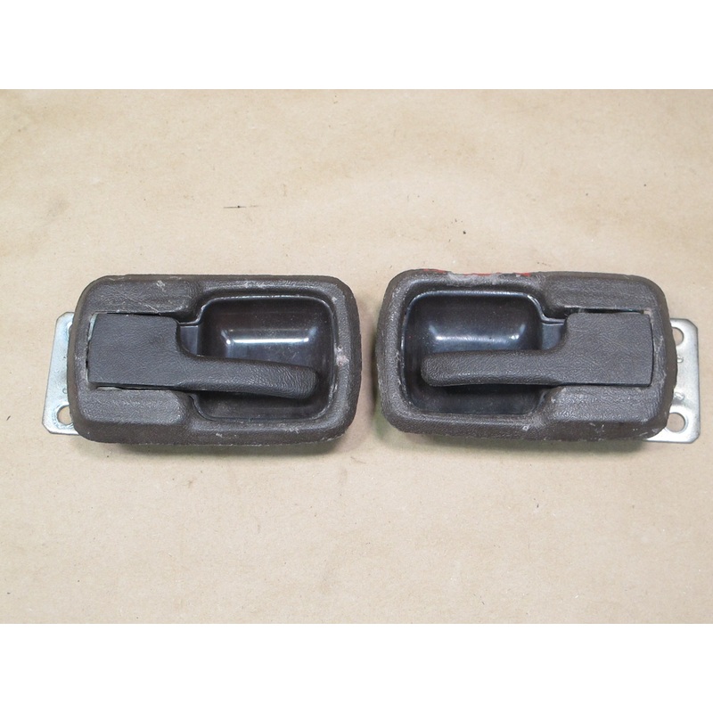 80-82 Porsche 924 Set of 2 Left & Right Door Interior Handle OEM