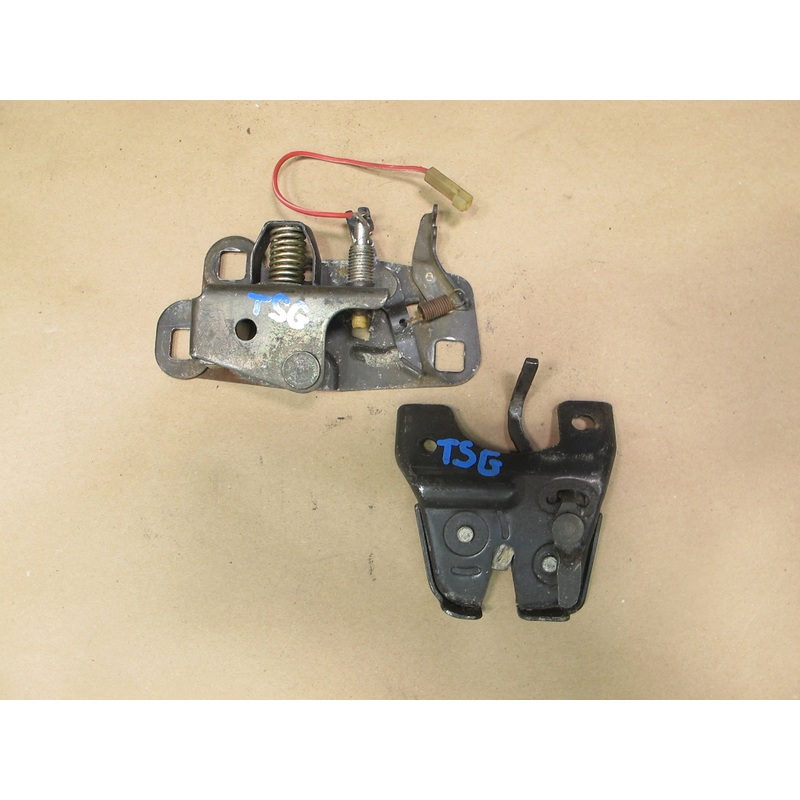 83-85 Toyota Supra MA67 Front Hood Lock Latch Catch Set OEM
