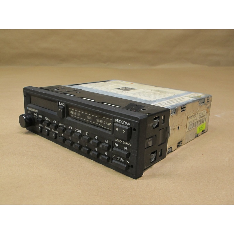 86-91 Porsche 922 928 944 Blaupunkt Reno SQR46 Radio Cassete Player w/ Video