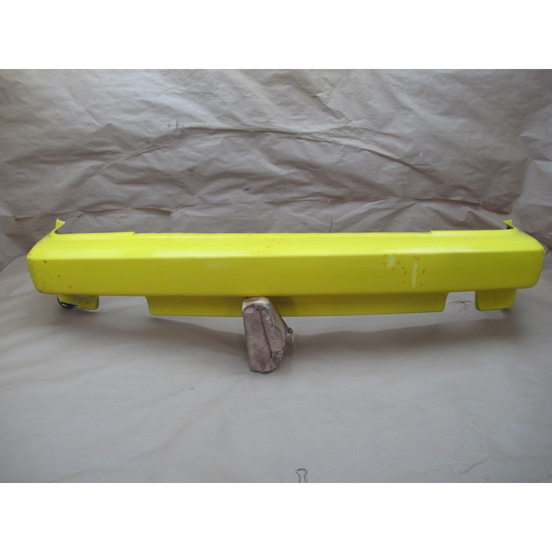 88-93 Volkswagen VW Golf MK1 Cabriolet Rear Bumper Cover Yellow OEM