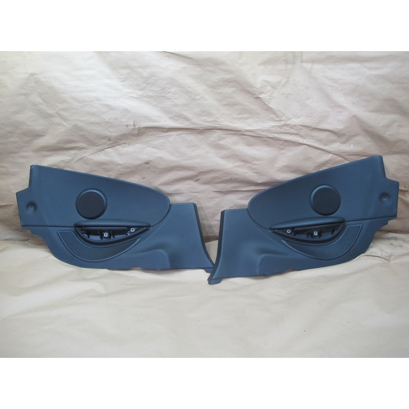 06-10 BMW E64 Convertible Set of 2 Rear Interior Quarter Trim Cover Panel OEM