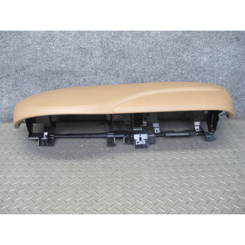 07-13 Mercedes W221 S-class Dashboard Dash Cluster Upper Cover Trim Brown OEM