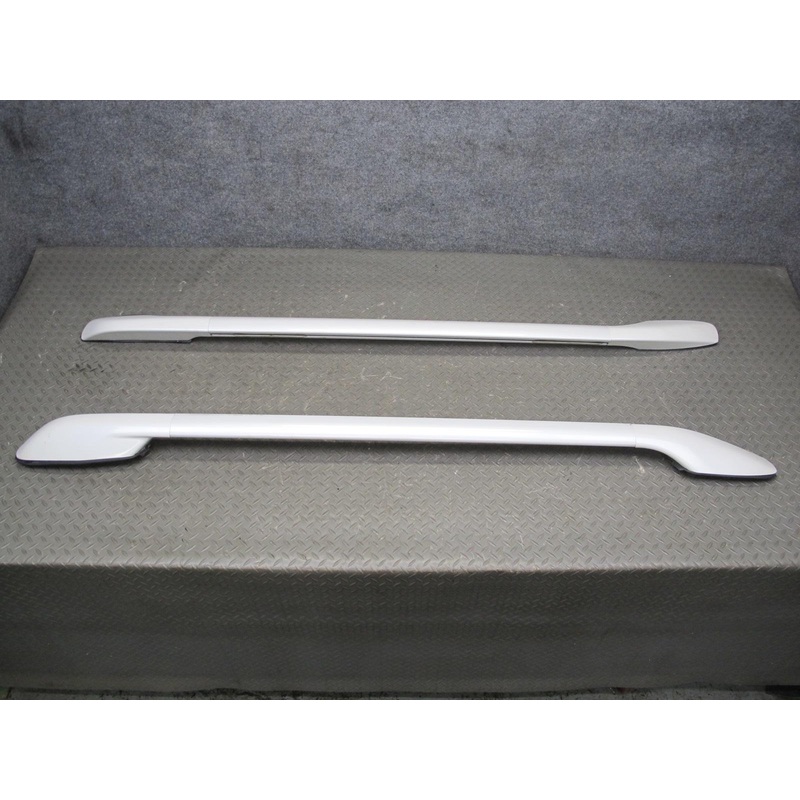 2003-2007 Lexus J100 LX470 Upper Roof Luggage Rack Bar Rail END Shell Set of 2