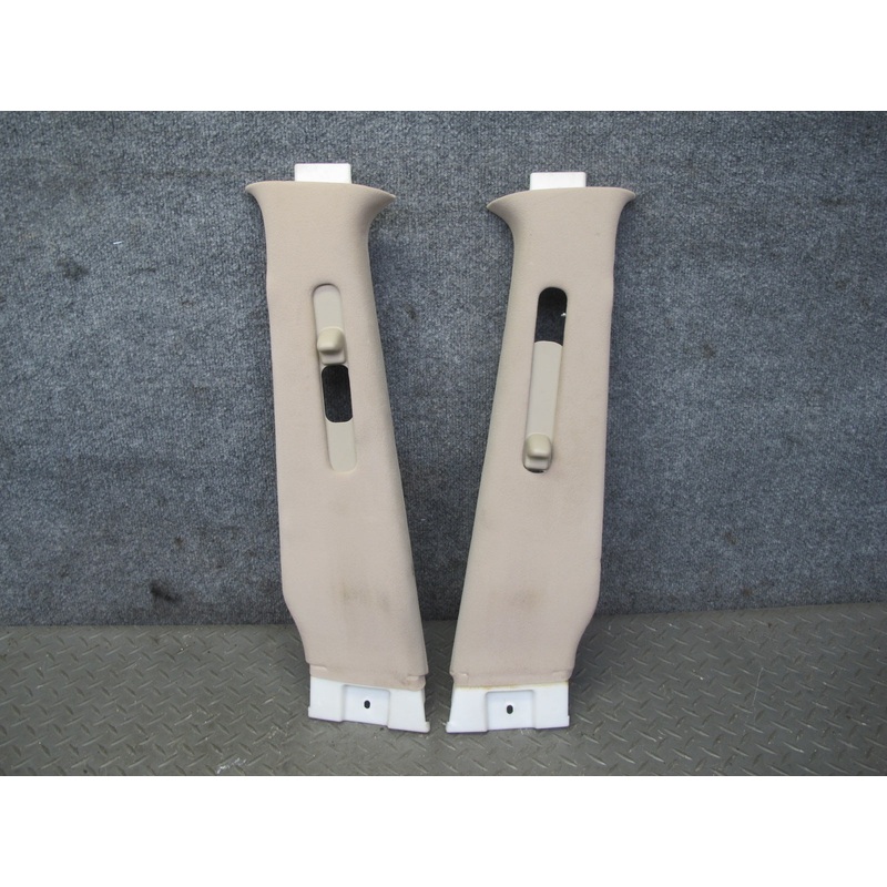 2003-2007 Lexus UZJ100L LX470 Center Upper B Pillar Trim Cover Panel Set