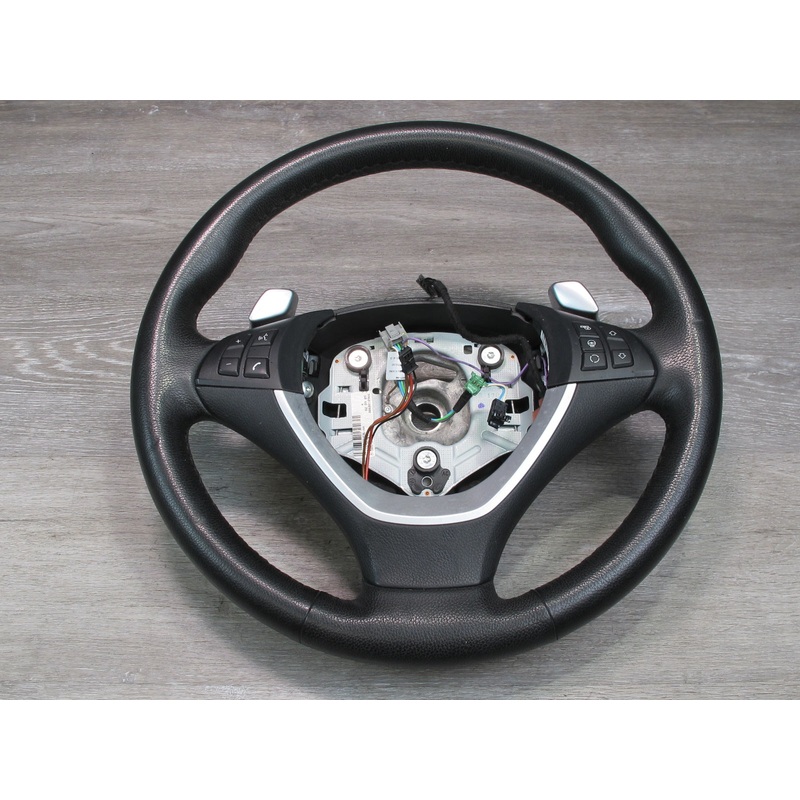 2010-2014 BMW E71 E72 X6 Sport Heated Leather Steering w Controls & Paddles