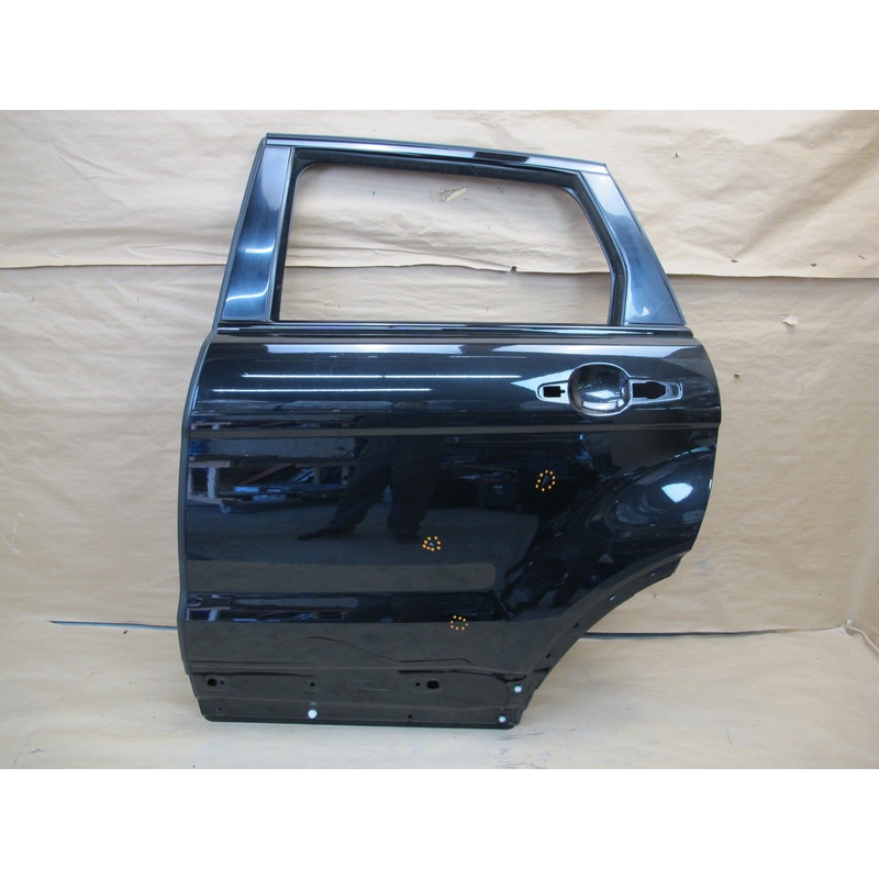 12-19 Range Rover Evoque L538 Rear Left Door Shell Panel Black OEM