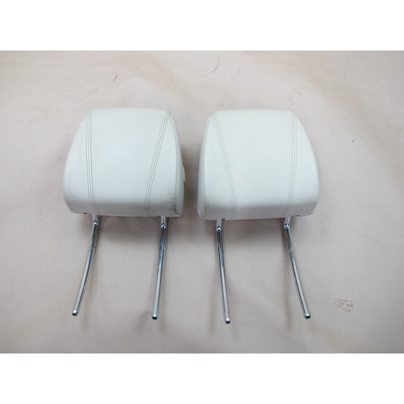 14-16 BMW F32 F33 F36 Set of 2 Front Left & Right Seat Leather Headrest OEM