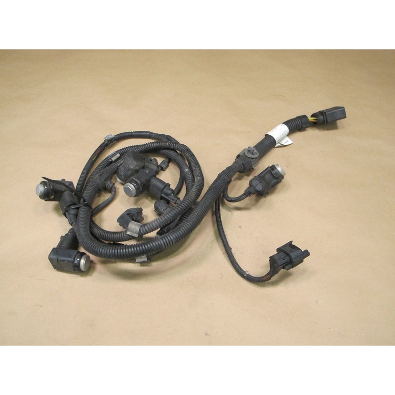 2006 Porsche Cayenne 955 Turbo S Front PDC Parking Distance Sensor Wiring Set