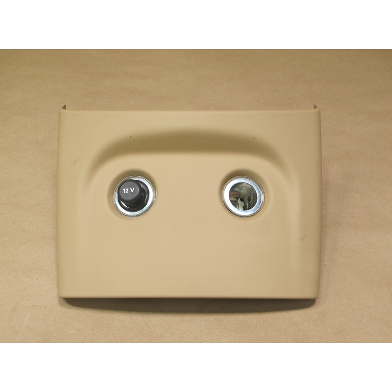 2011-2018 Porsche Cayenne 958 Center Console Rear Back Cover Trim Panel Beige