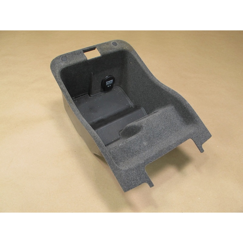 2011-2018 Porsche Cayenne 958 Console Storage Compartment Tray Box Power Outlet