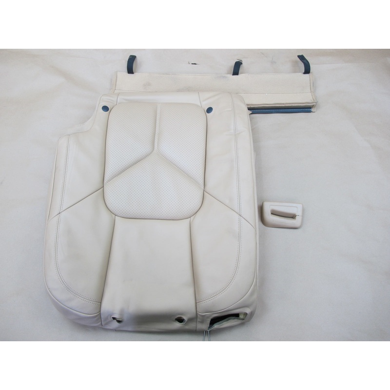 2011-2018 Porsche Cayenne 958 Rear Seat Left Side Upper Leather Cushion Beige