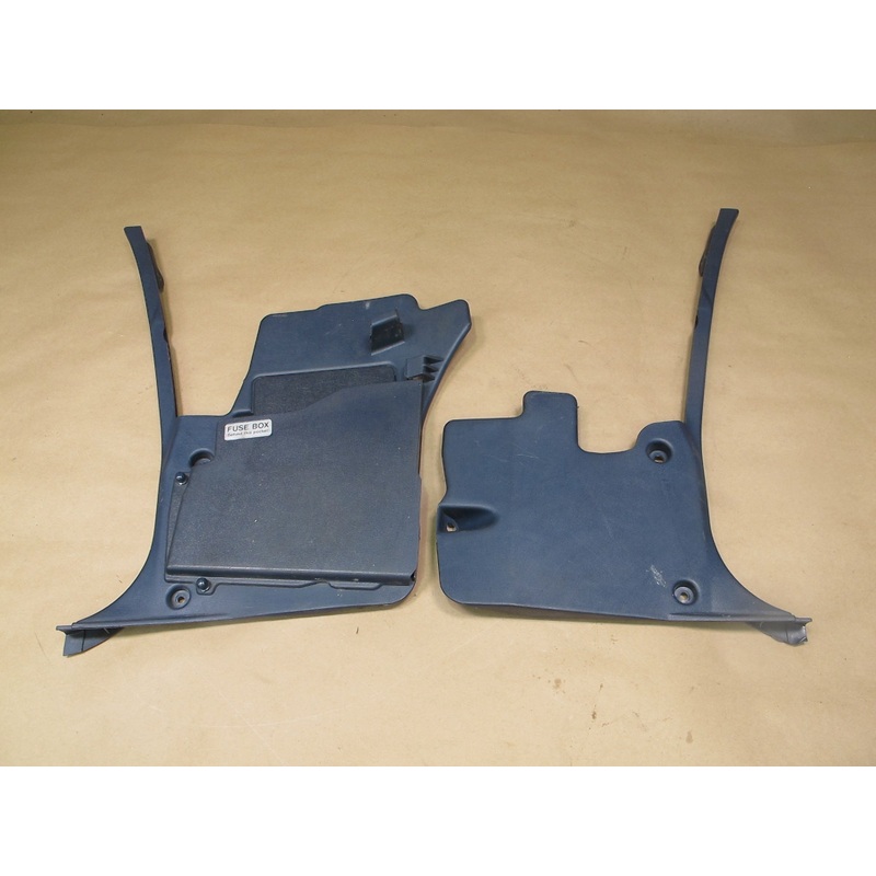 83-85 Toyota Supra MA67 Set of 2 Front Left & Right Kick Trim Cover Panel OEM