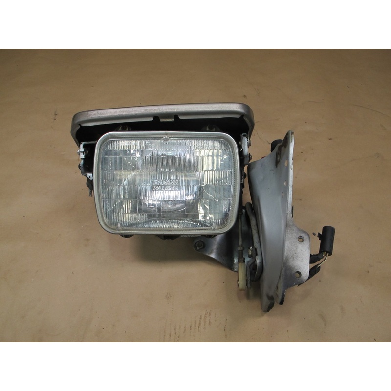 86-87 Toyota Supra MK3 Front Right Headlight POP UP Lamp w Cover & Motor OEM
