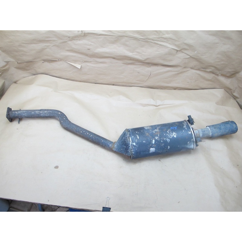 86-88 Porsche 944 Turbo 951 M44.51 Rear Exhaust Pipe & Muffler Assembly OEM