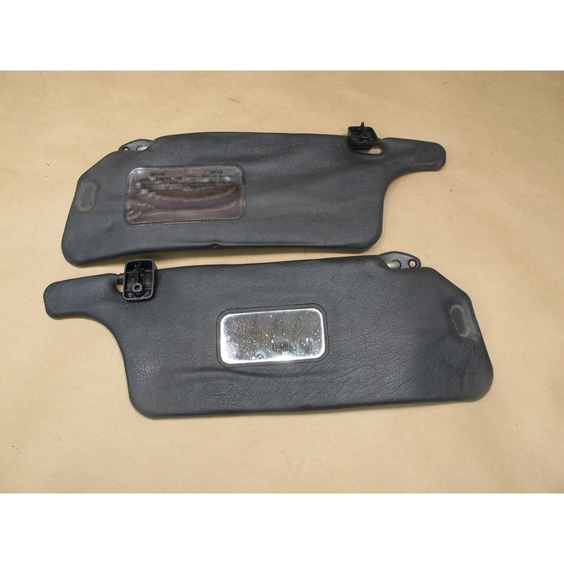 86-91 Mazda RX7 Set of 2 Front Left & Right Sun Visor OEM