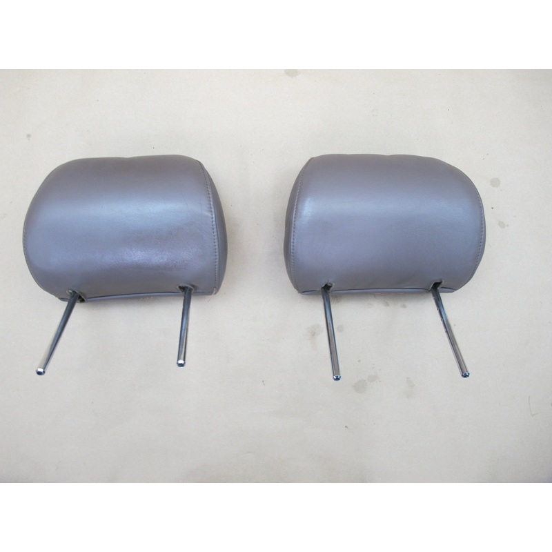 90-94 Lexus UCF10 LS400 Set of 2 Front Left & Right Leather Headrest OEM