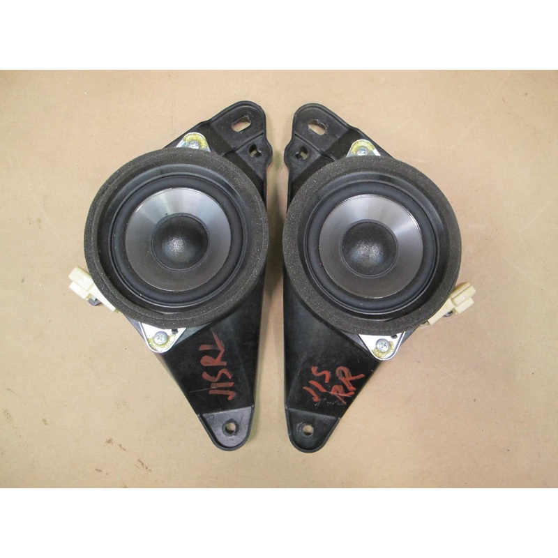 10-15 Lexus IS250 IS350 Convertible Rear Right Left Side Audio Speaker Set OEM