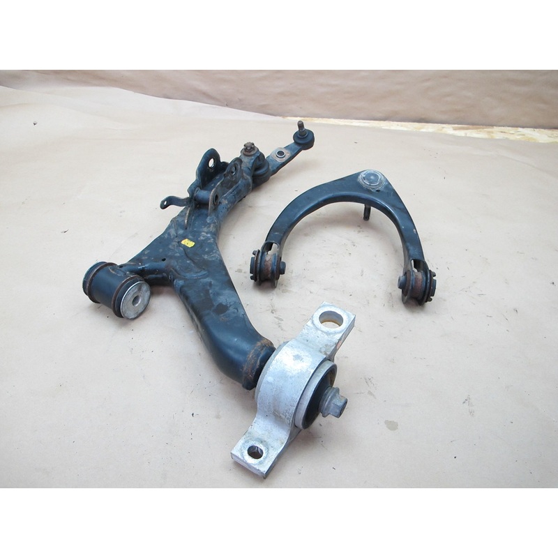 10-15 Lexus IS350 Convertible Front Right Upper Lower Control Arm Set OEM