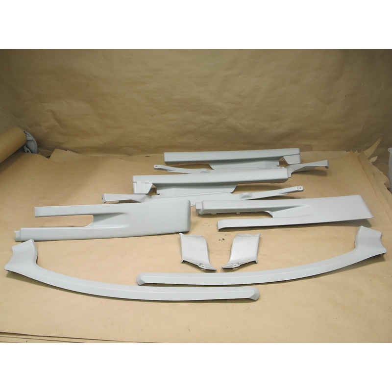 10-15 Lexus IS350 Convertible Rear Right & Left Roof Rail Trim Panel Set OEM