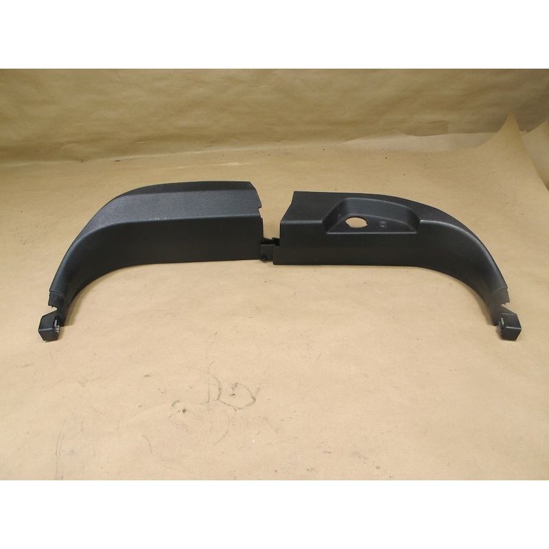 14-18 BMW F15 X5 Set of 2 Front Left Right Lower A Pillar Trim Cover Black OEM
