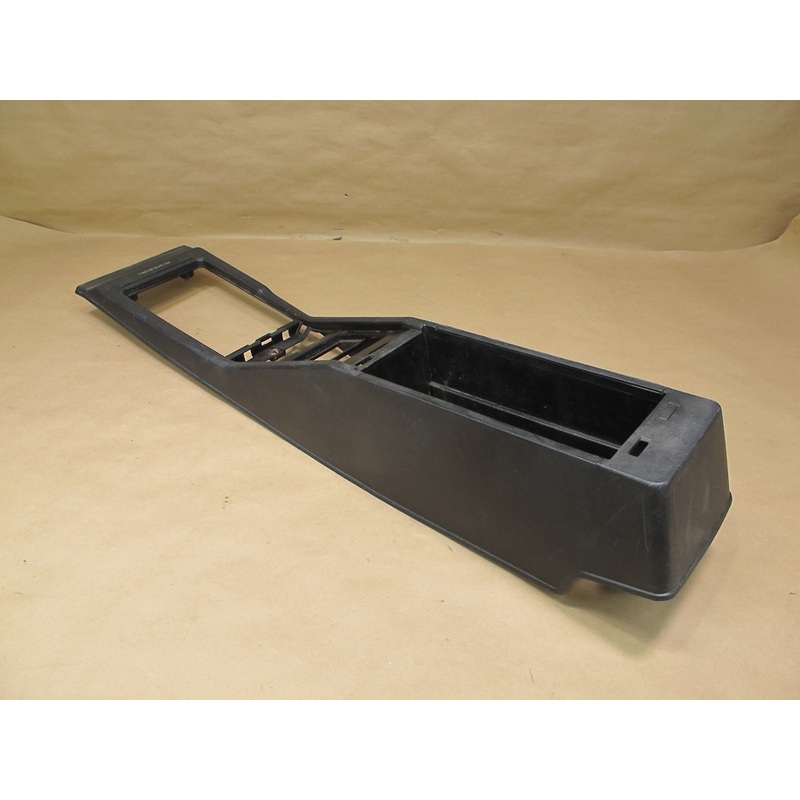84-86 Nissan Z31 300ZX 2+0 Center Console Trim Cover Panel Black OEM