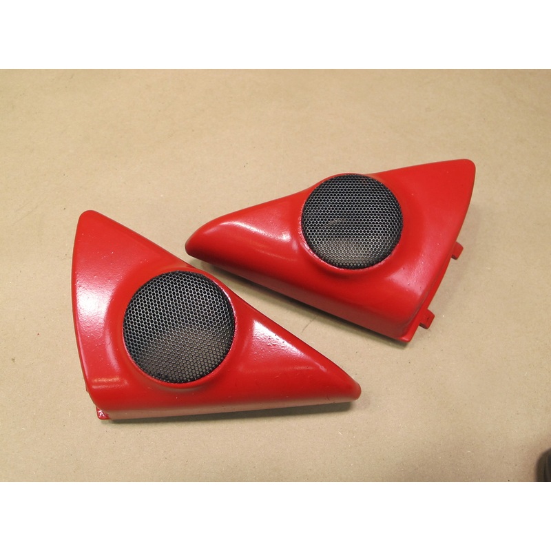91-95 Toyota SW21L MR2 Set of 2 Left & Right Door Tweeter Cover OEM