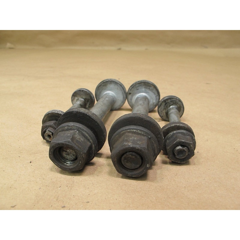 03-08 BMW E65 E66 7-SERIES Set of 4 Rear Eccentric Adjust Camber Bolt OEM