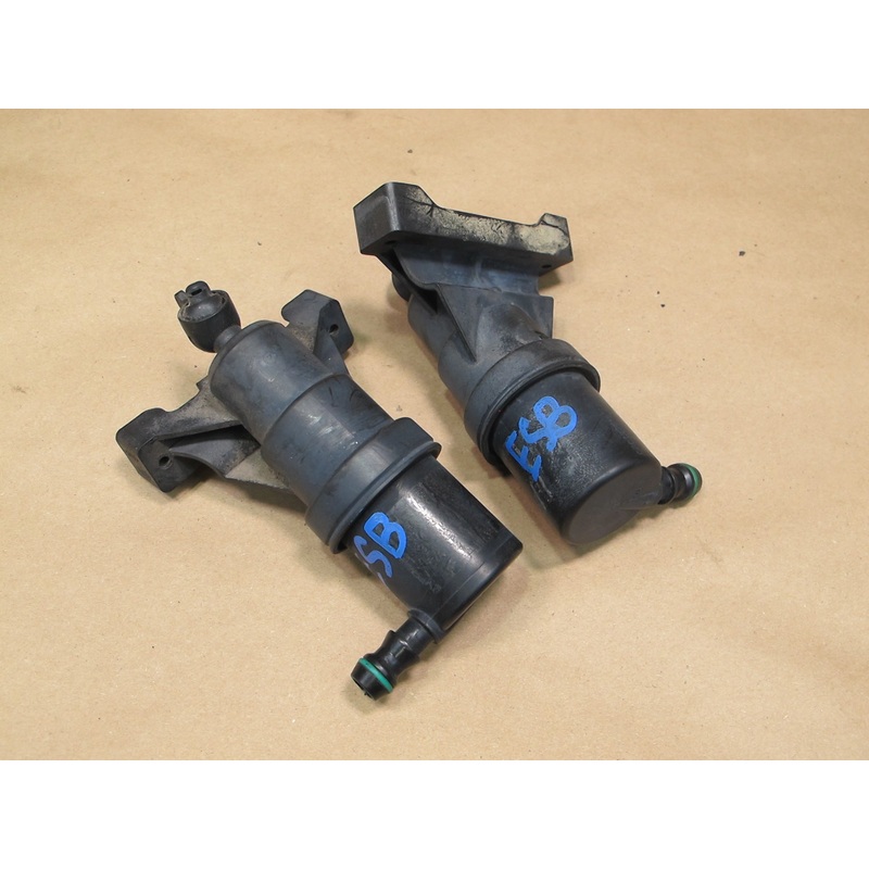 03-08 BMW E65 E66 Set of 2 Front Headlight Washer Spray Nozzle JET OEM