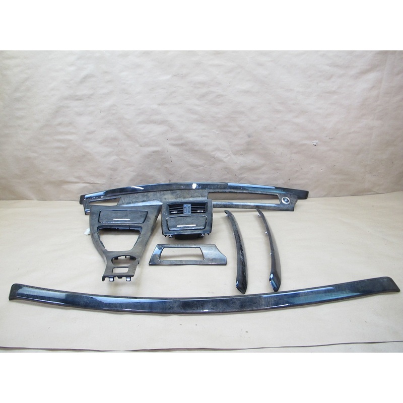 09-13 BMW E93 3-SERIES Convert Interior Wood Trim Bezel Cover Panel Set OEM