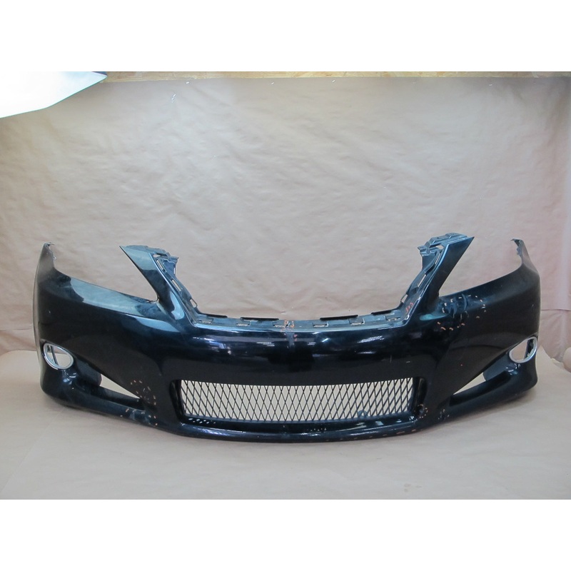 10-15 Lexus IS250 IS350 Convertible Front Bumper Cover Black OEM