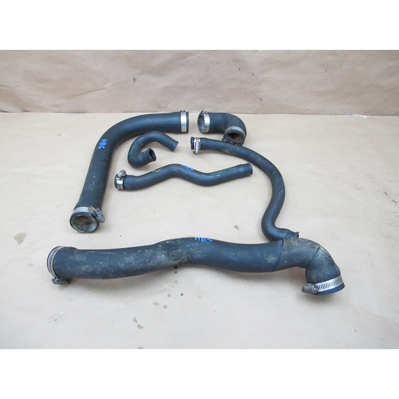 83-89 BMW E24 M30 Engine Water Cooling Radiator Hose Line Pipe Set OEM