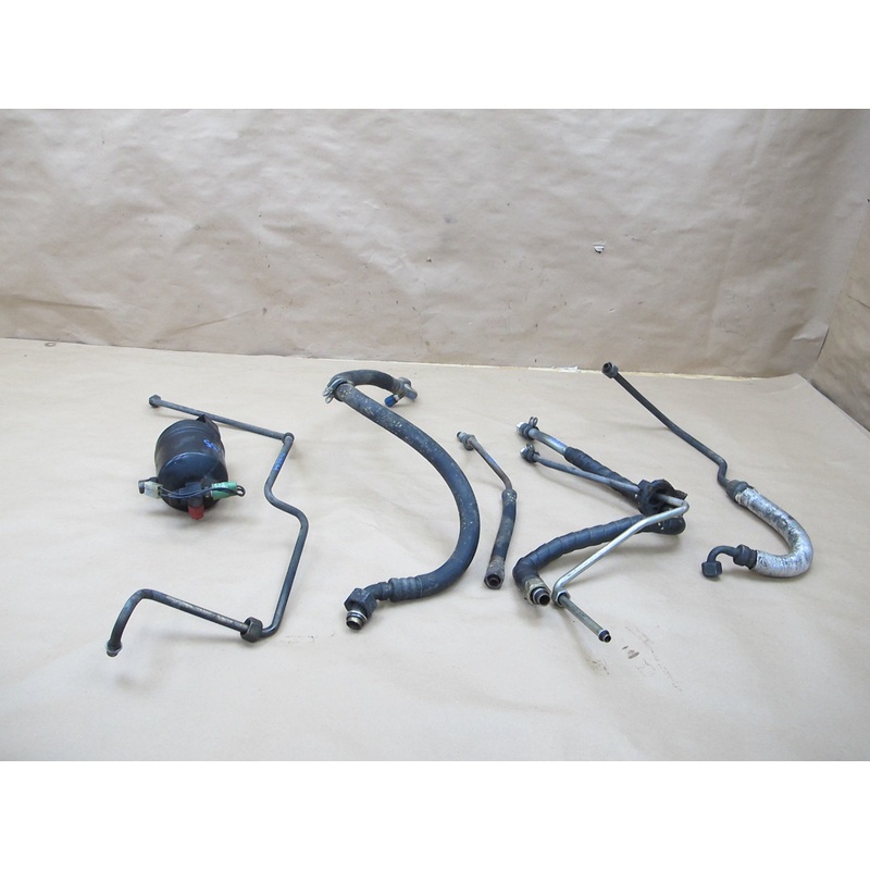 86-89 BMW E24 6-SERIES A/C Air Conditioning Hose Line Pipe W/ Dryer Set OEM