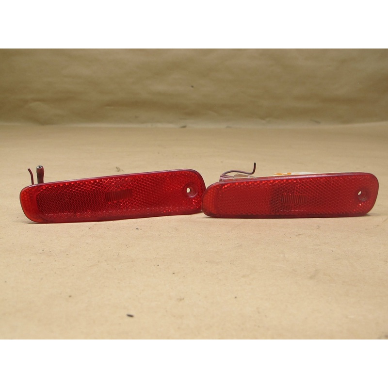90-96 Nissan Z32 300ZX Set of 2 Rear Bumper Side Marker Light Lamp OEM