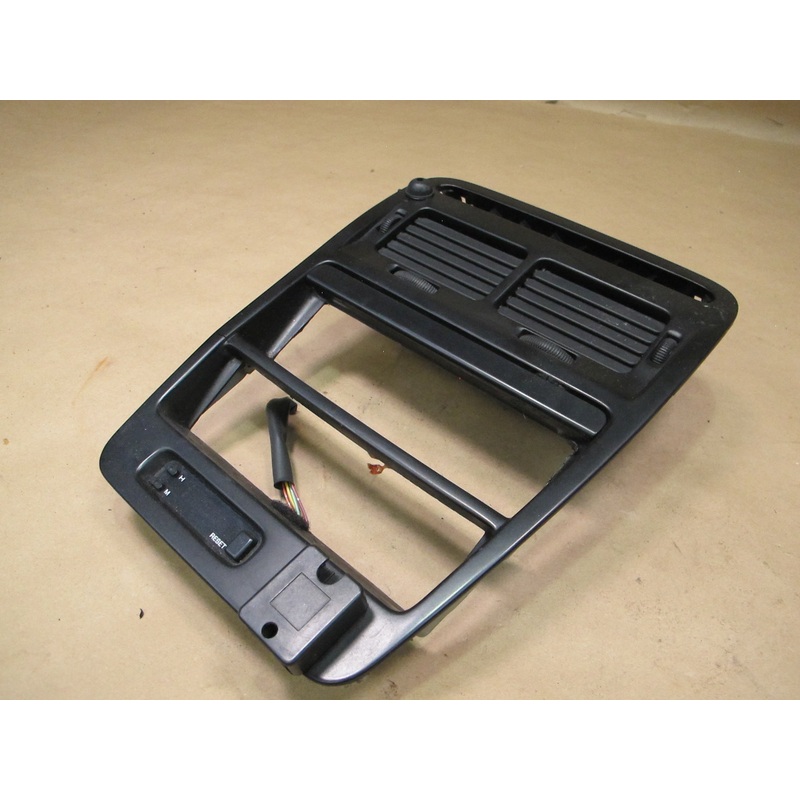 92-96 Nissan Z32 300ZX Dash Center Radio Trim Panel w Clock & Air Vent OEM