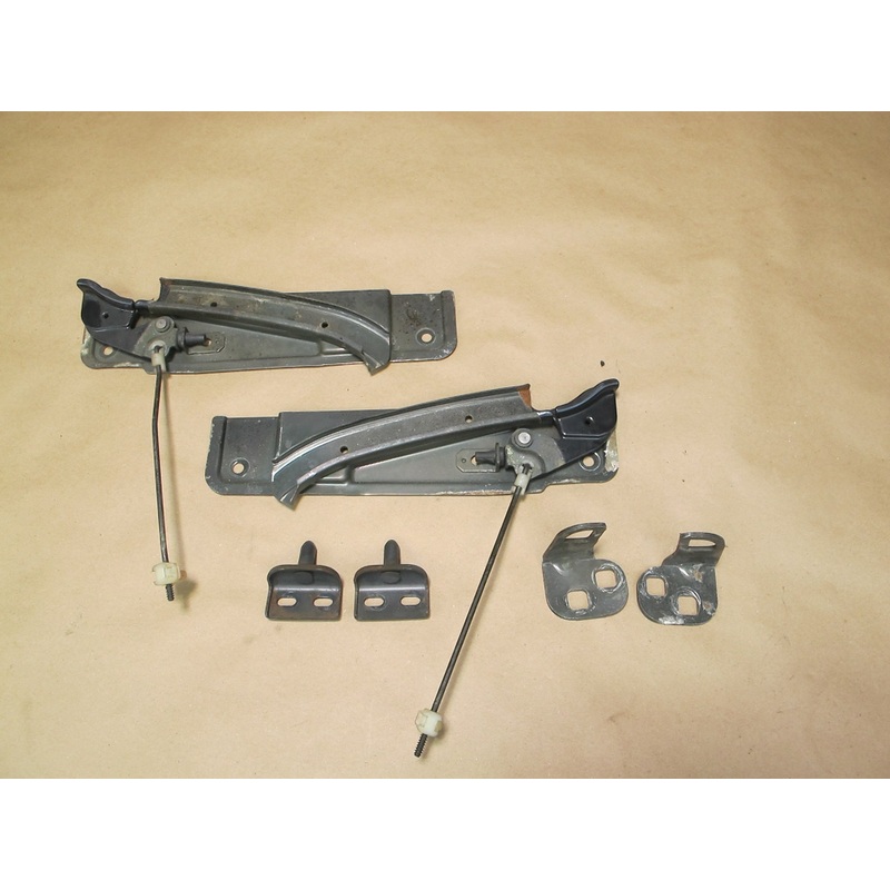 93-96 Nissan Z32 300ZX Convertible Rail Storage Lid Guide Set OEM