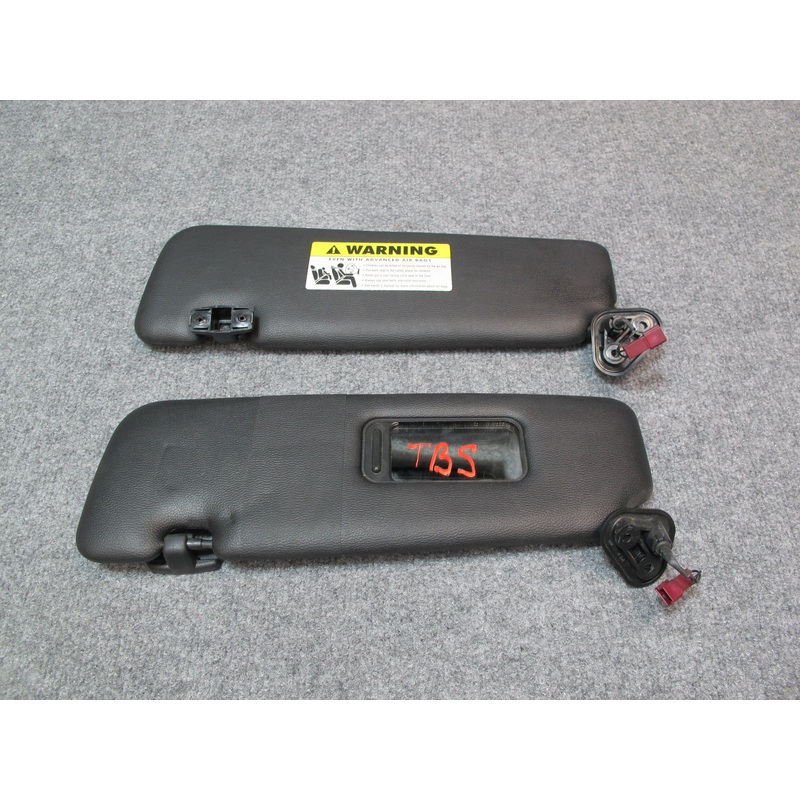 07-13 BMW E93 Convertible Set of 2 Front Left & Right Sun Visor OEM