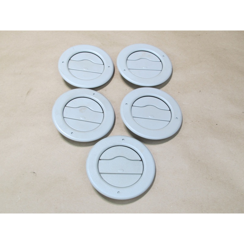 2003-2009 Hummer H2 Upper Headliner A/C Hvac Heater Air Vent Deflector Set