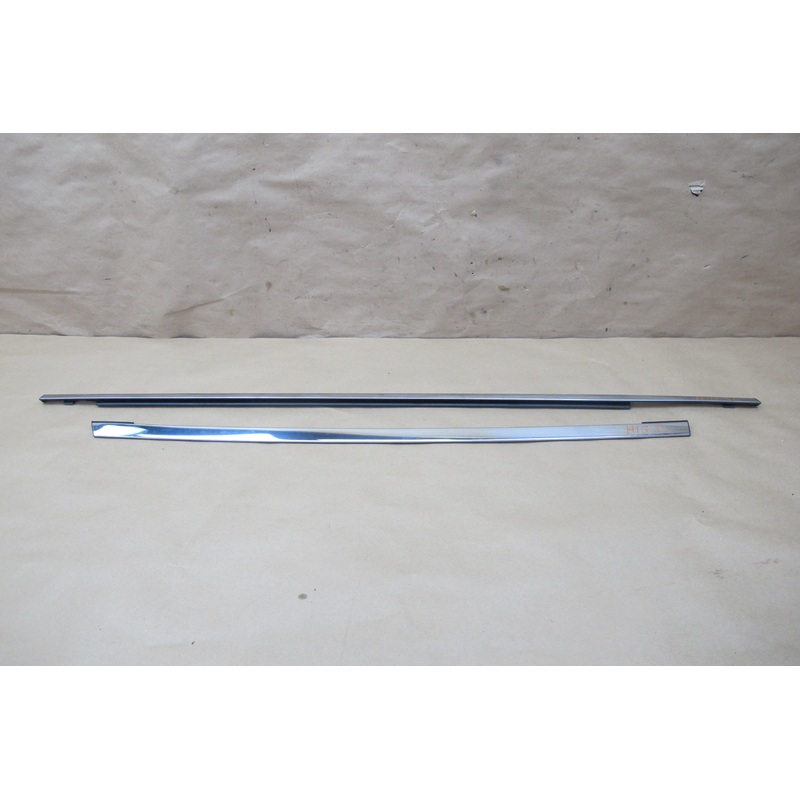 2013-2020 Infiniti JX35 QX60 Rear Left Upper & Lower Door Window Molding Set
