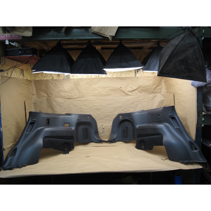 2014-2017 Infiniti QX60 2.5L Set of 2 Rear Left & Right Quarter Trim Cover Panel