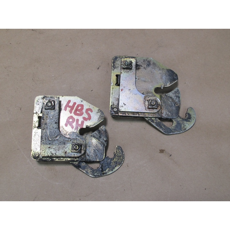 77-89 BMW E24 6-SERIES Set of 2 Front Left Right Hood Lock Latch Actuator OEM