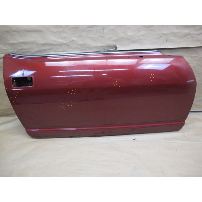 79-83 Datsun Nissan 280ZX S130 2+0 Right Pass Door Shell Panel Burgundy OEM