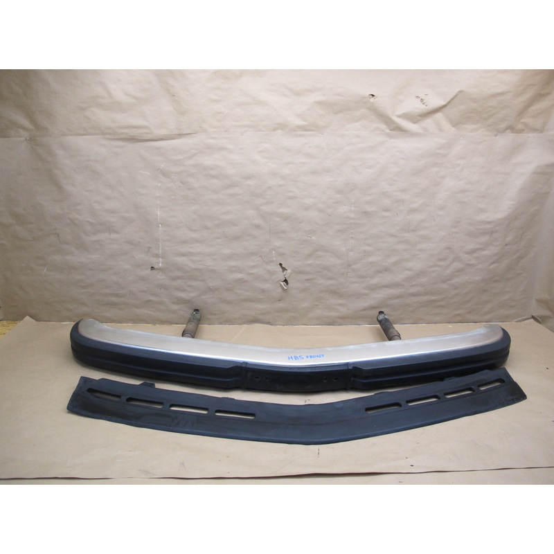 80-87 BMW E24 6-SERIES Front Bumper Cover w Upper Trim & Shock Absorber OEM