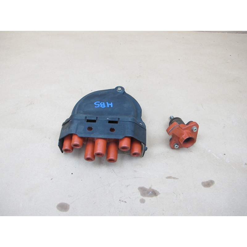 84-87 BMW E24 E28 E32 M30 M20 Engine Ignition Distributor Cap w Rotor OEM